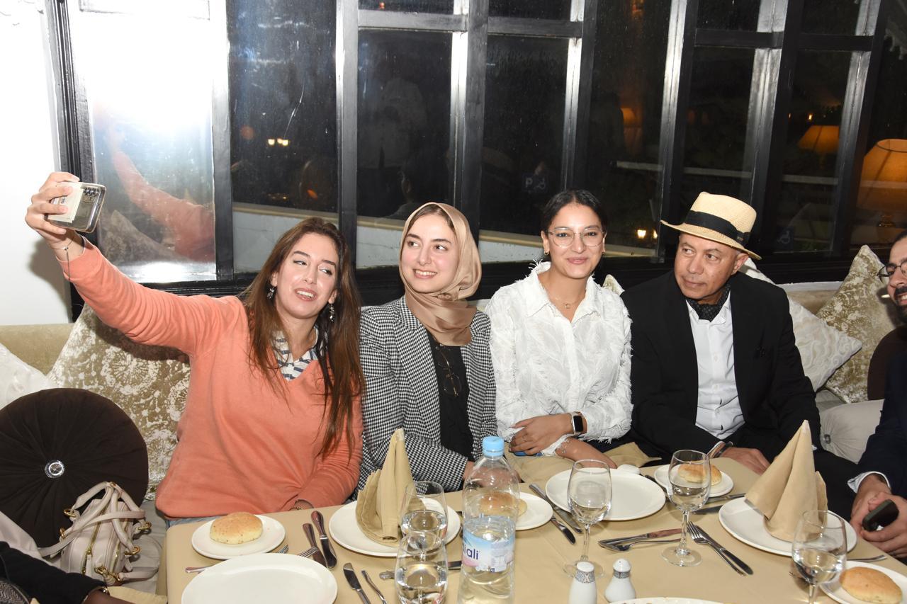 Selfie with participants at the first WMSC meeting dinner