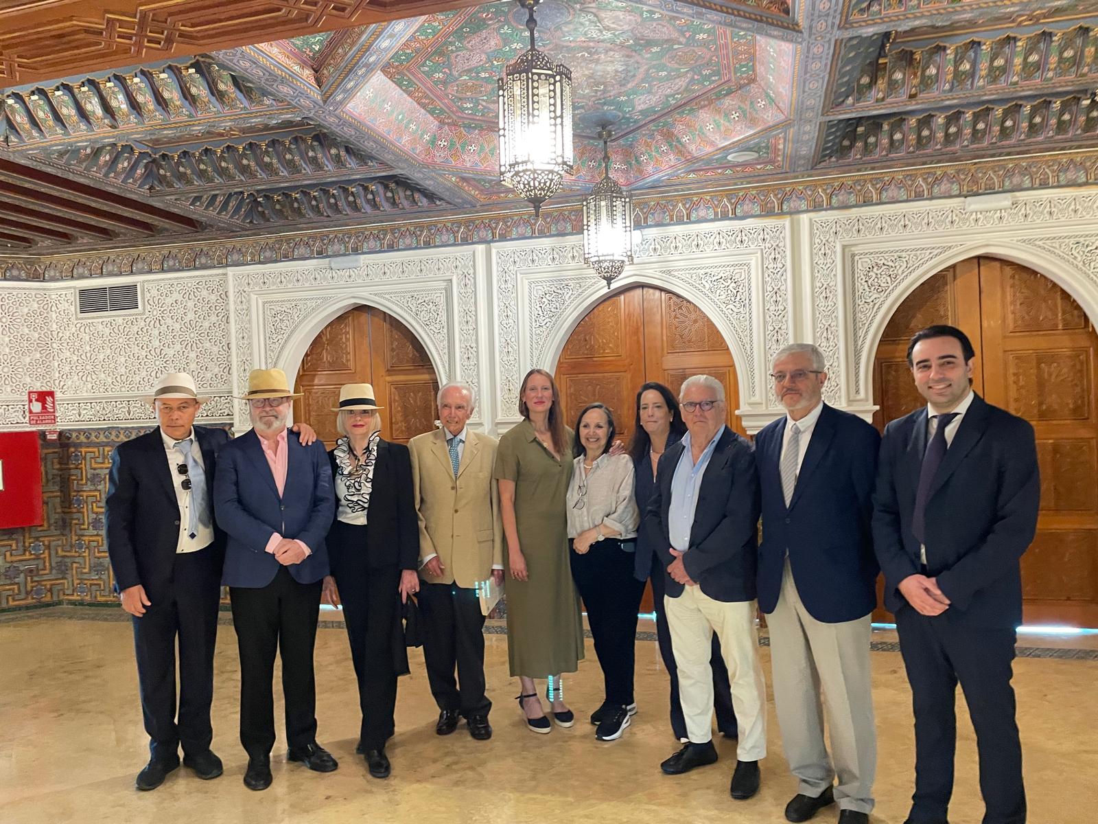 WMSC and SEC delegates at the Fundación Tres Culturas del Mediterráneo, Seville