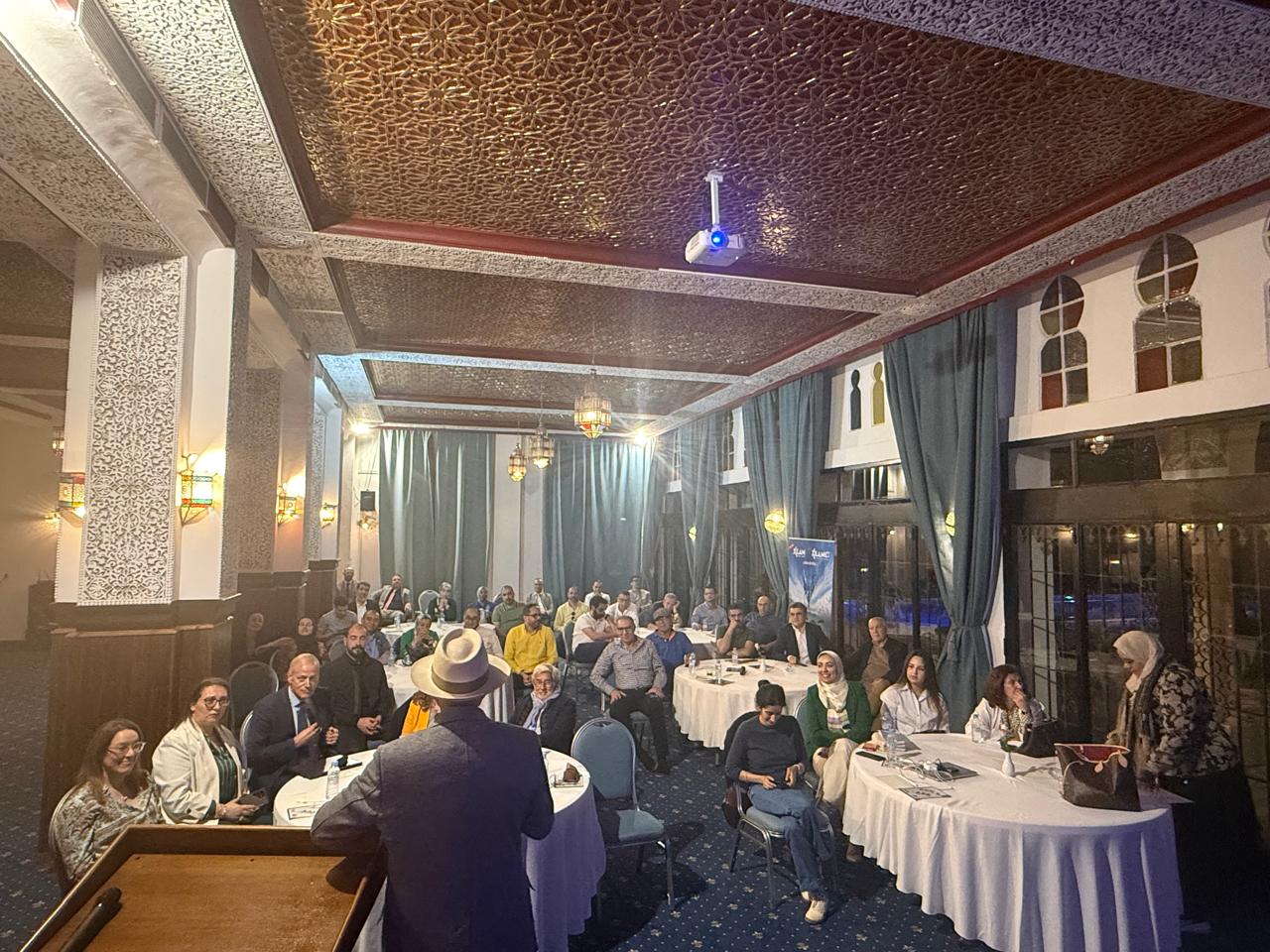 Participants attending the scientific session in Tangier